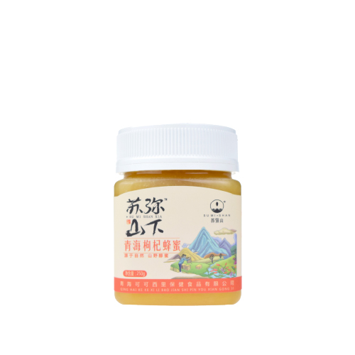 SUMISHAN-Qinghai Goji Berry Flower Crystalline Honey PET Bottle 250g