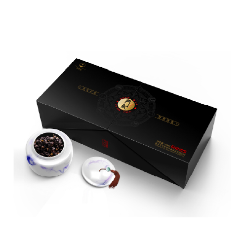 SUMISHAN-Tianqi Black Goji Berry Porcelain Jar Gift Box 240g