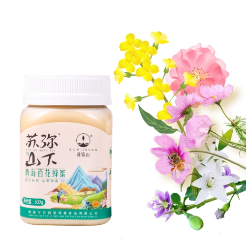 SUMISHAN-Qinghai Wildflower Crystalline Honey PET Bottle 500g